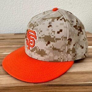 San Francisco Giants Military Appreciation Fitted Baseball Hat - 7 1/2